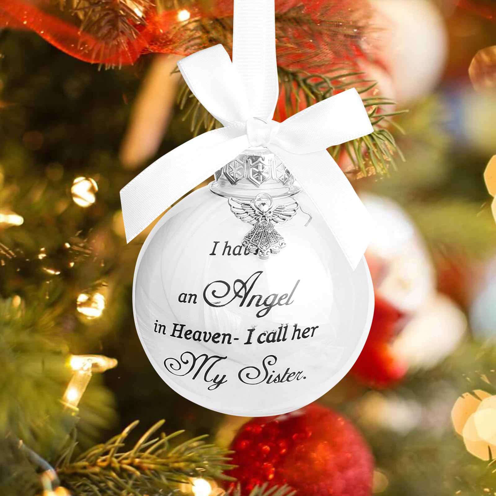 Call Her Mom Mom Angel Ornament Merry Christmas In Heaven Mom