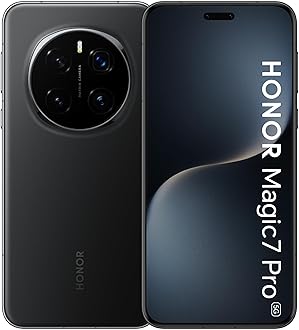 HONOR Magic 7 Pro 5G Black 12GB RAM 512GB Dual SIM With Free Honor Watch 4, Honor choice S7 earbuds & 6 Month 360° Damage Protection* - UAE Version