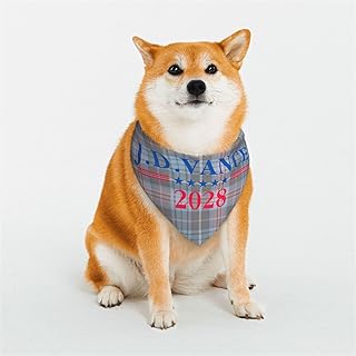 Vance 2028 Jd Vance 2028 for President Election Dog Bandanas Dog Scarf Bib Kerchief Breed for Girl Dogs Small Medium Pets Gifts - Large