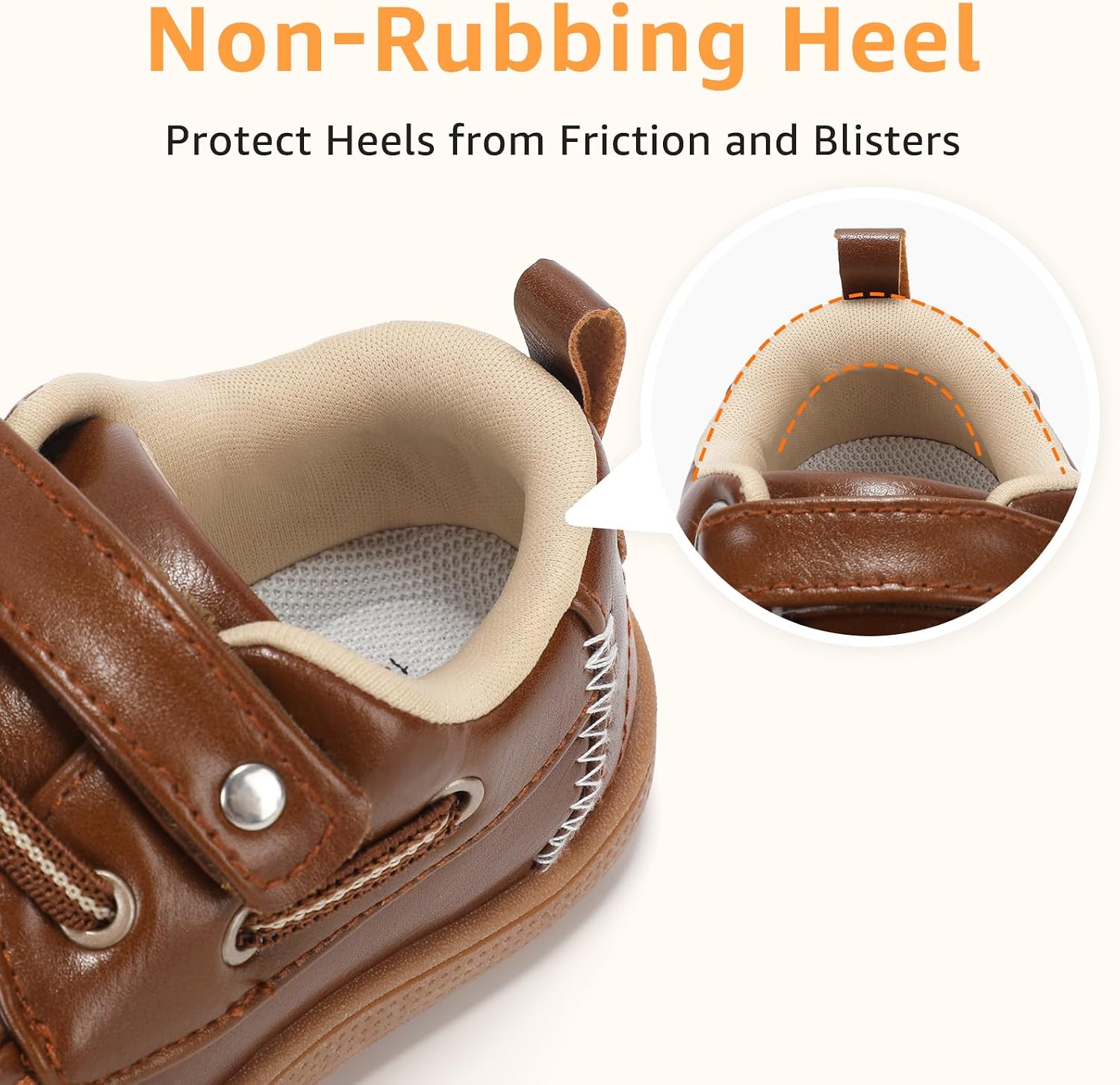 STQ Toddler Dress Shoes Boys Wide Toe Box Loafers Boat for School Church