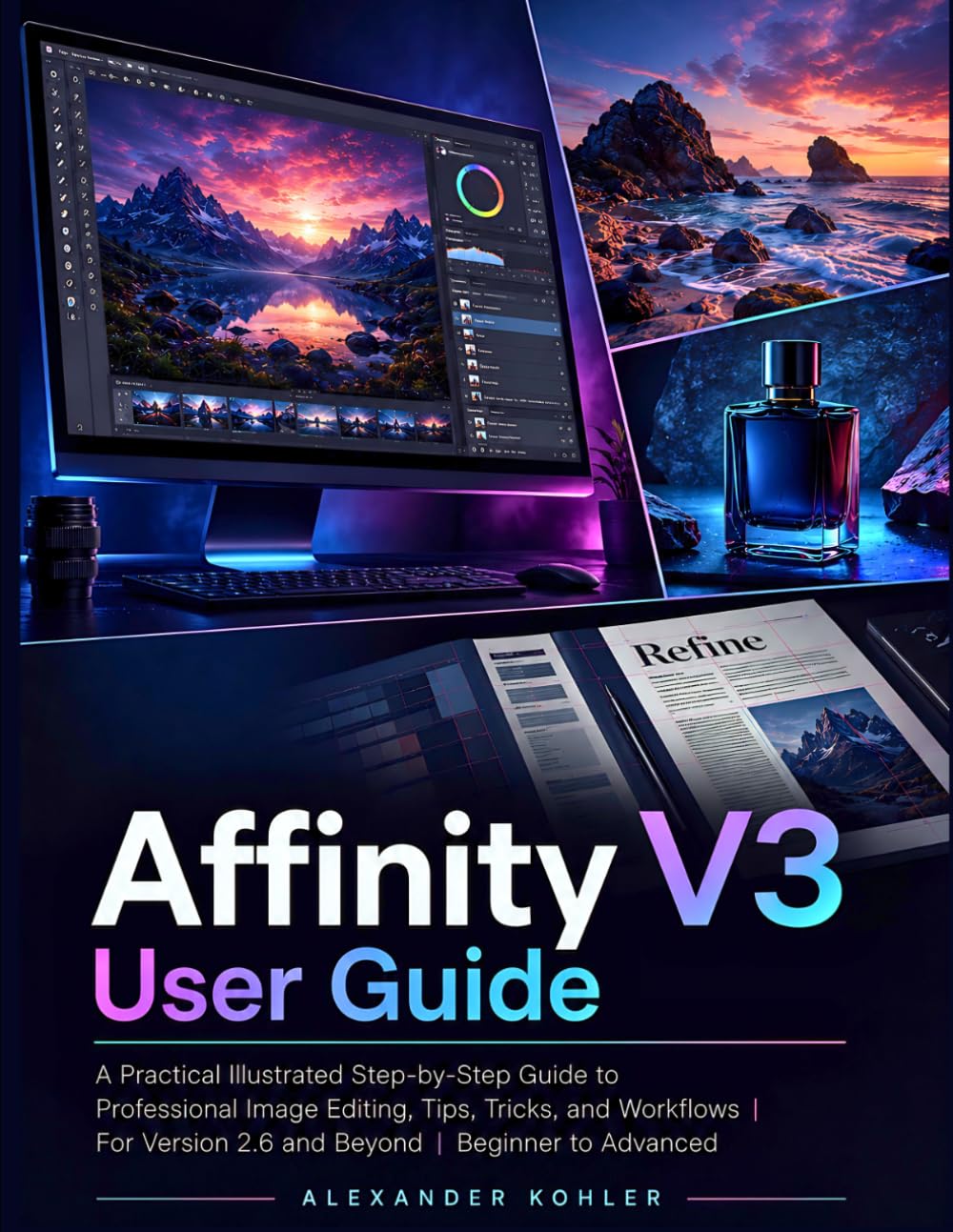 Affinity v3 User Guide: A Practical Illustrated Step-by-Step Guide to Professional Image Editing, Tips, Tricks, and Workflows | For Version 2.6 and Beyond | Beginner to Advanced