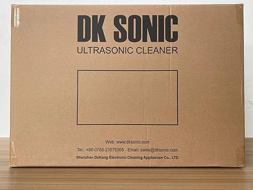 Miniatura 10 de DK SONIC Limpiador ultrasónico táctil con calentador, temporizador digital y cesta Modo de limpieza múltiple para herramientas de laboratorio,