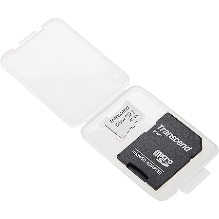 Transcend - 128Go - SDXC/SDHC 300S Carte microSD 128 Go avec adaptateur SD - TS128GUSD300S-AE
