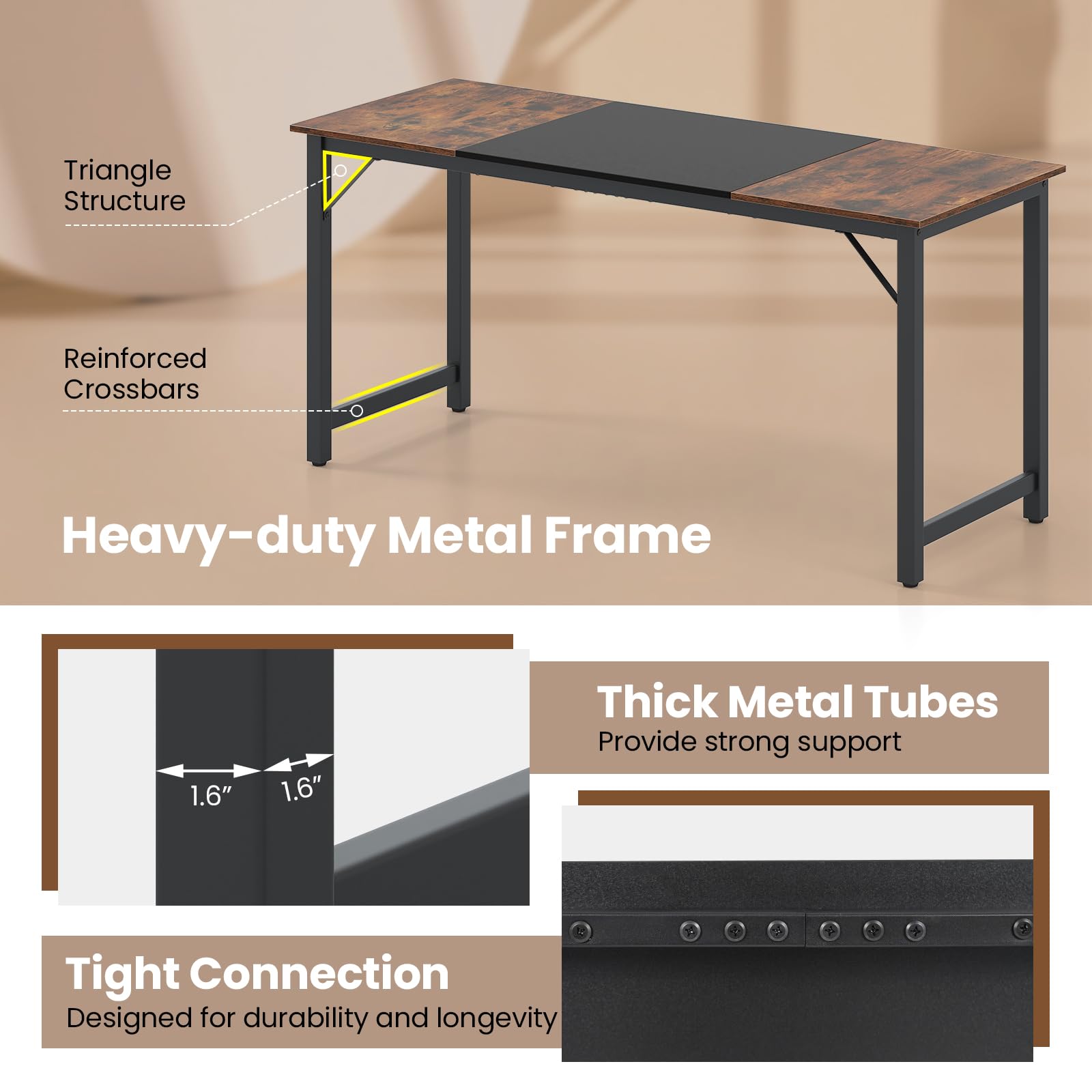 Amazon.com: Giantex 20 FT Conference Room Table, 4 PCS 63