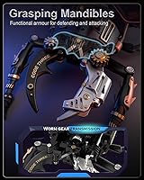 Vista 4 de ROKR Rompecabezas 3D para adultos Kit de construcción de modelo de insecto eléctrico de metal Juguetes de escritorio Kit de pasatiempos para adultos