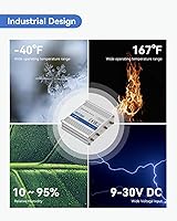 Vista 9 de Teltonika RUT360100100 - Router celular industrial 4G LTE Cat6, enrutador Wi-Fi 4G LTE con DI/DO, VPN avanzada, certificado por Verizon/AT&T/T-Mobile