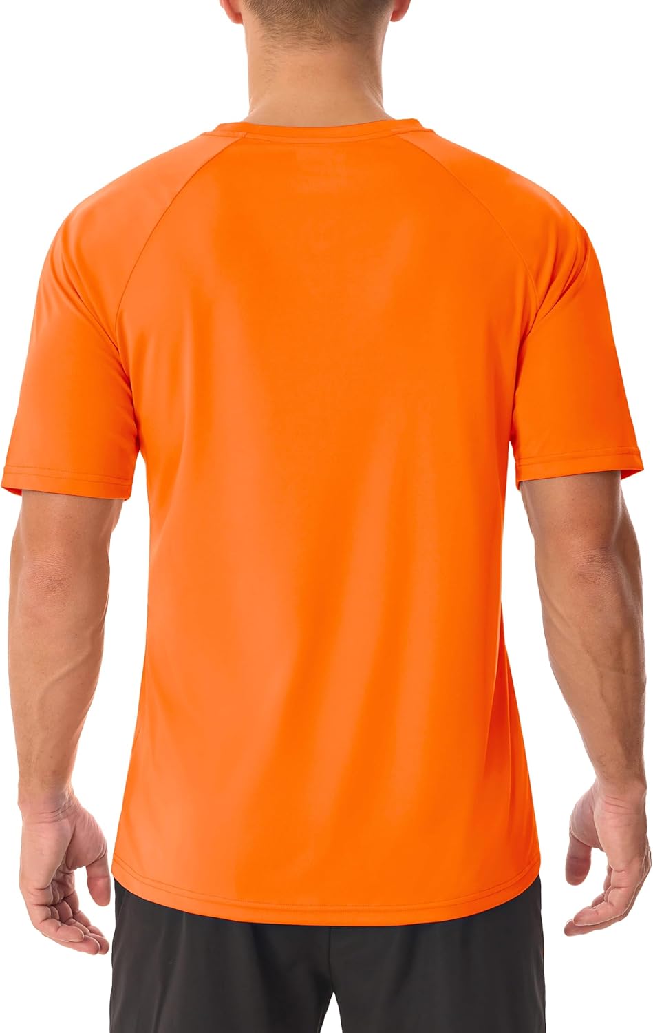 MAGCOMSEN Men's UPF 50+ Sun Protection Shirts V Neck Short Sleeve T-Shirt Quick Dry Swim UV Shirt Summer Workout Rash Guard - Image 6