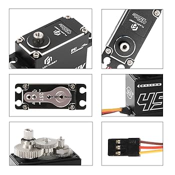 Amazon | FLASH HOBBY コアレスサーボ 8.4V高トルク全てメタル