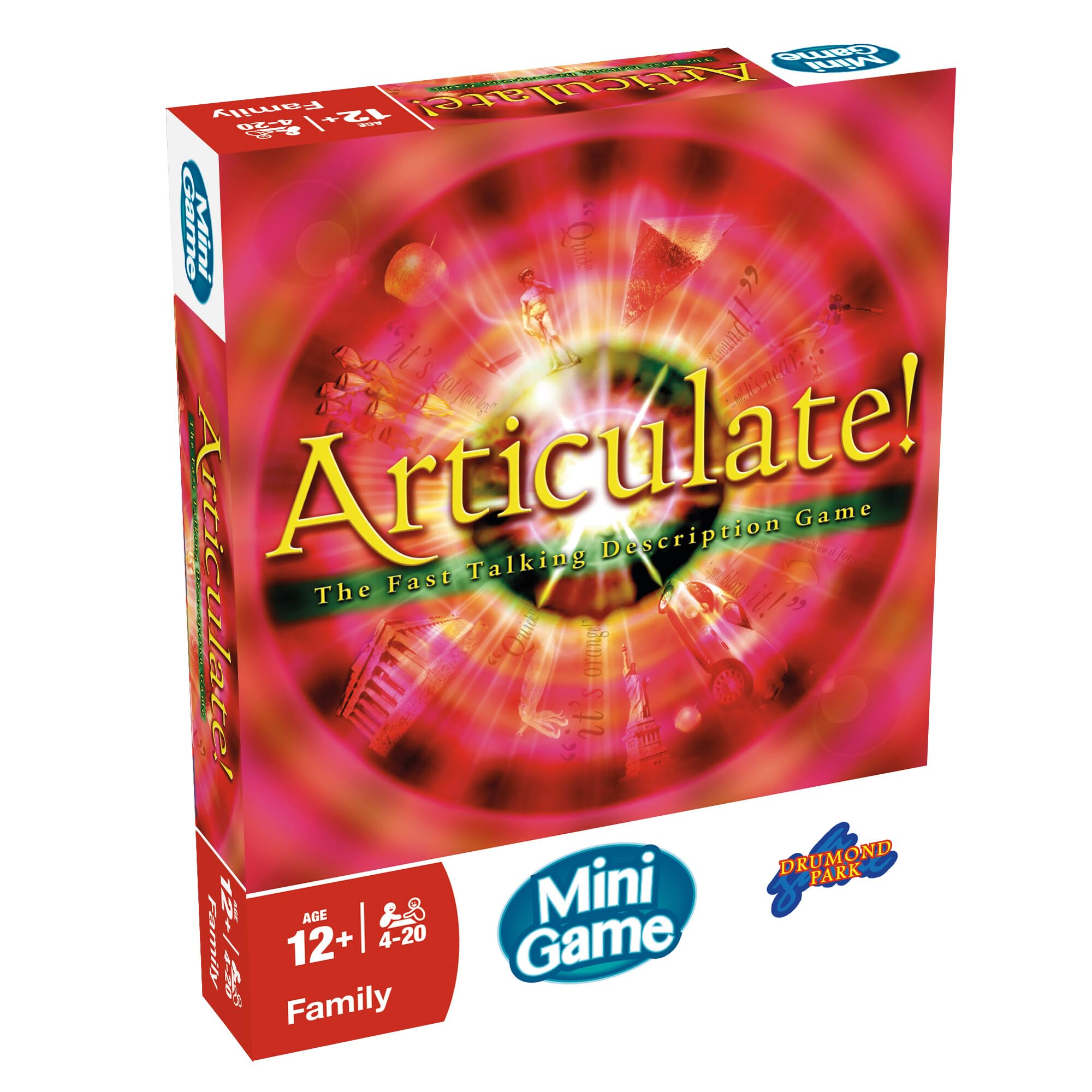Drumond Park Articulate Mini Game, Mutilcolour, Small (14.99 x 12.5 x 0.1 cm)