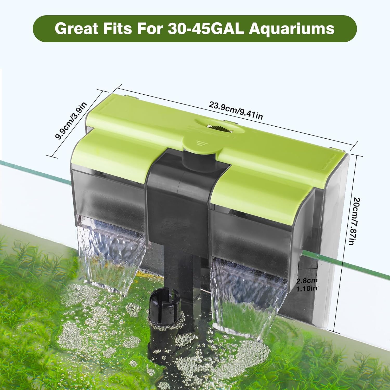 Step-by-step setup guide for the lychee aquarium filter