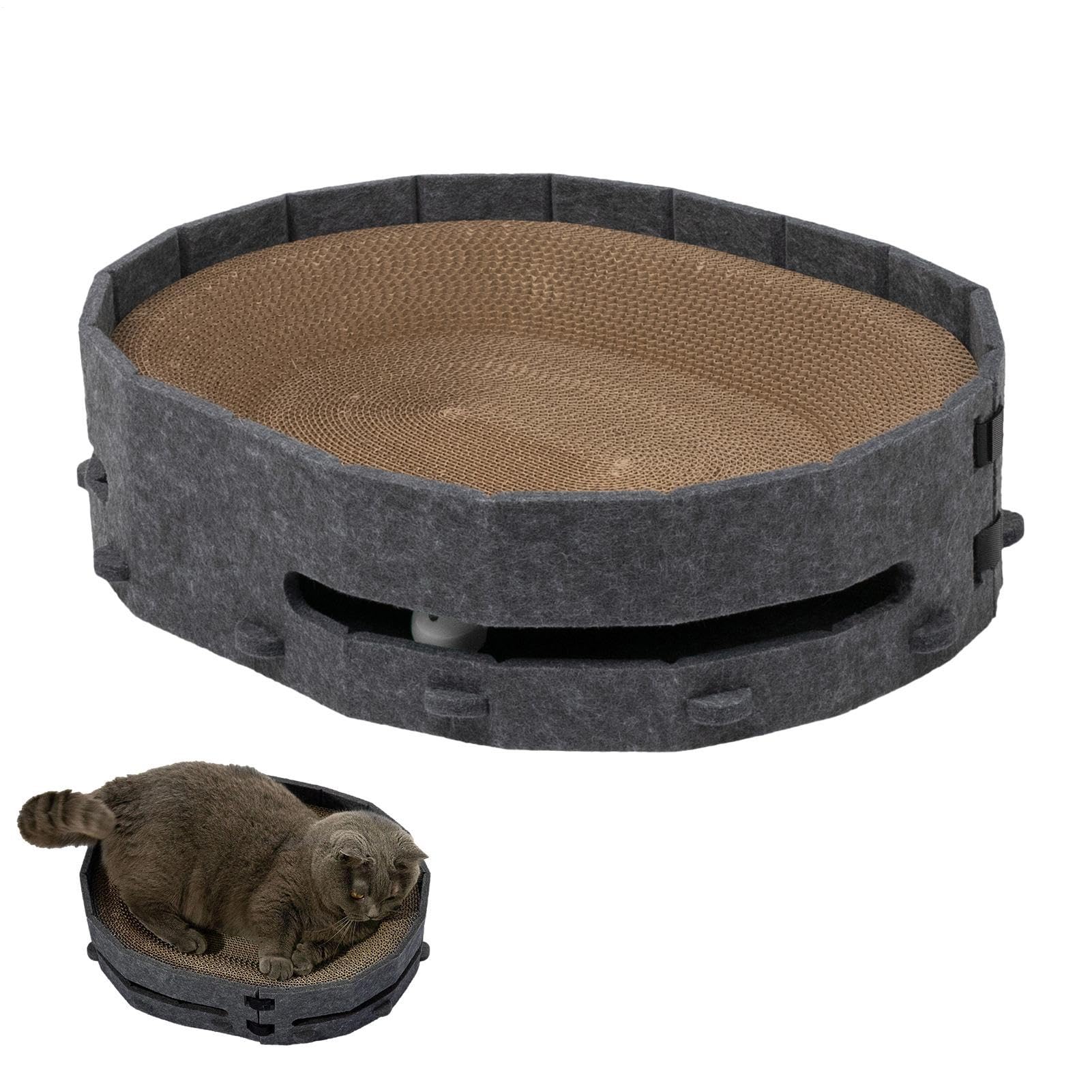Planche à gratter pour chaton qui protège vos canapés et tapis