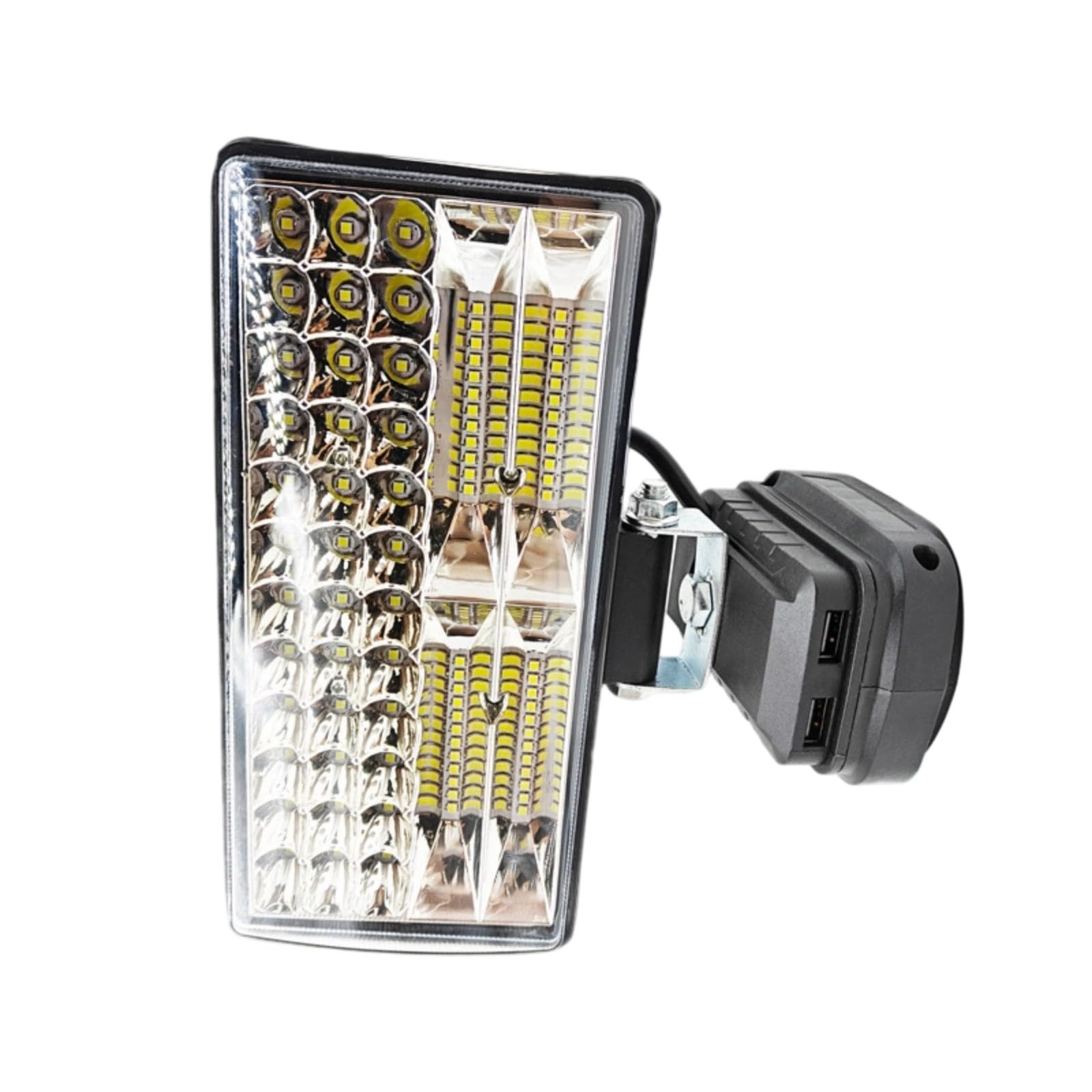 Compact Rechargeable Aluminum LED Lamp with Long Battery Lifes Flexible Lighting Angles LED Work Light for Mechanics Bright Cordless Task Light Multiple Brightness Levels