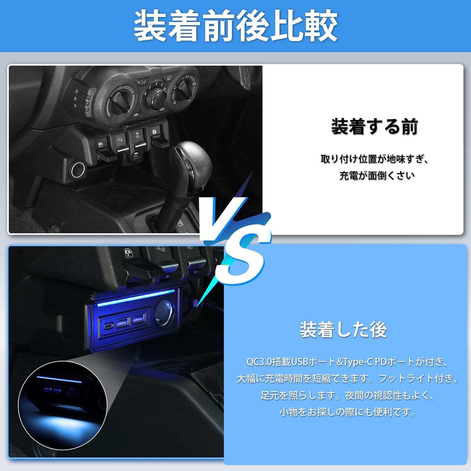 Amazon.co.jp: Mixsuper スズキ ジムニー JB64W 増設電源ユニット