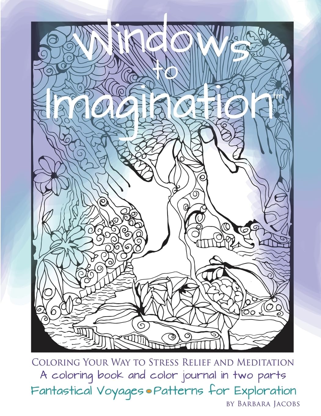 Windows to Imagination: Coloring Your Way to Stress Relief and Meditation Paperback – Big Book, 7 March 2016