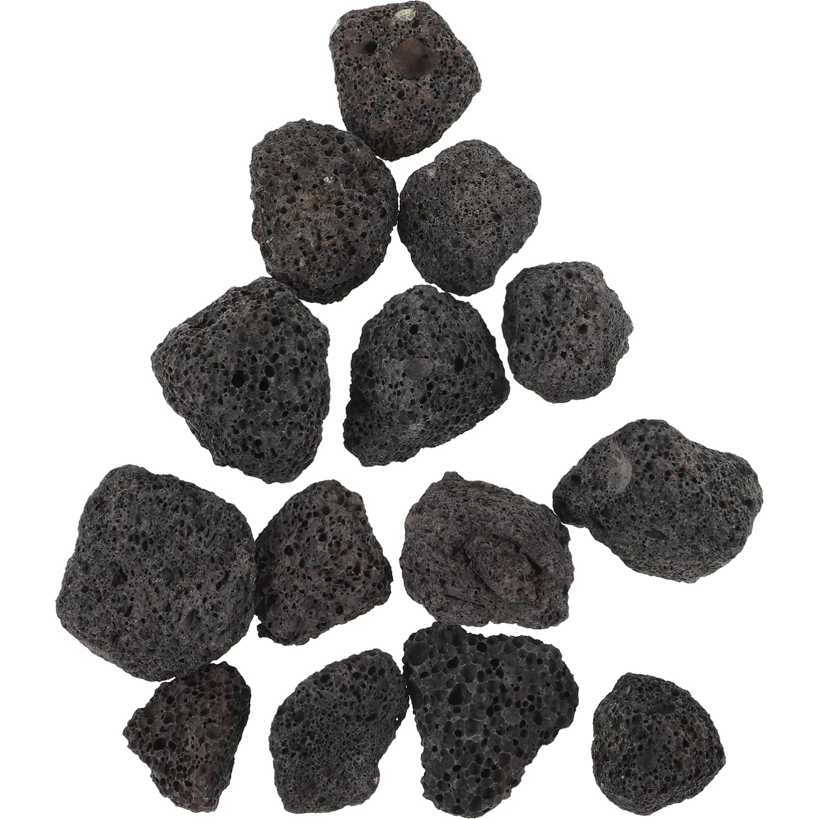 PRETYZOOM Lot De 5 Roches Volcaniques Décoratives pour Aquarium