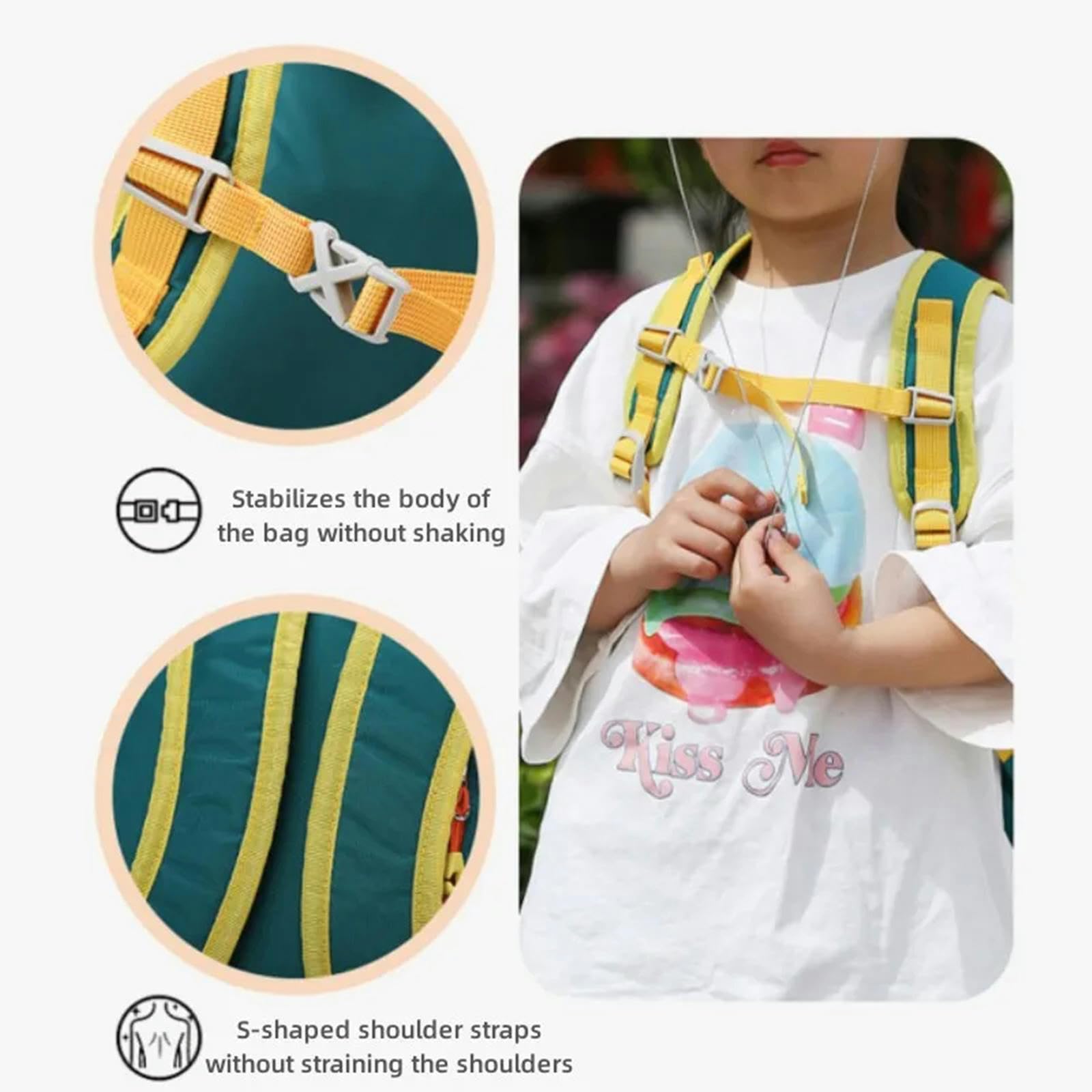 TEidea Zaino Backpack Escursionistico per Escursionismo per Bambini Leggero E Resistente all'Acqua - Borsa per La Scuola di Grande capacità per Ragazzi E Ragazze