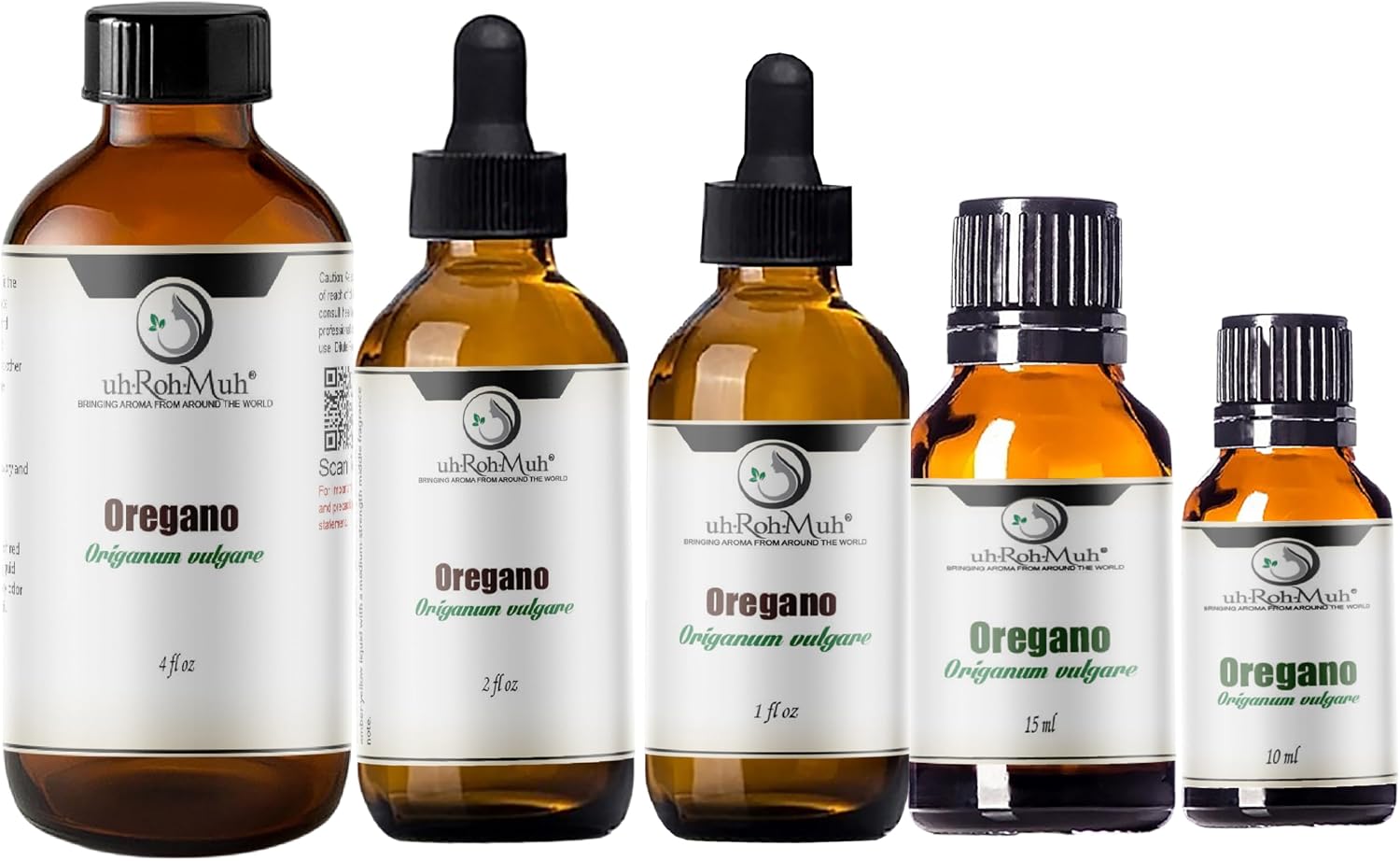 Oregano Essential Oil - Steam Distilled Origanum vulgare Leaf Oil, Strong Herbal Spicy Aroma for Soap Making, Aromatherapy, Massage, Skincare, Haircare, and Perfumery Use - Spain - 10 ml