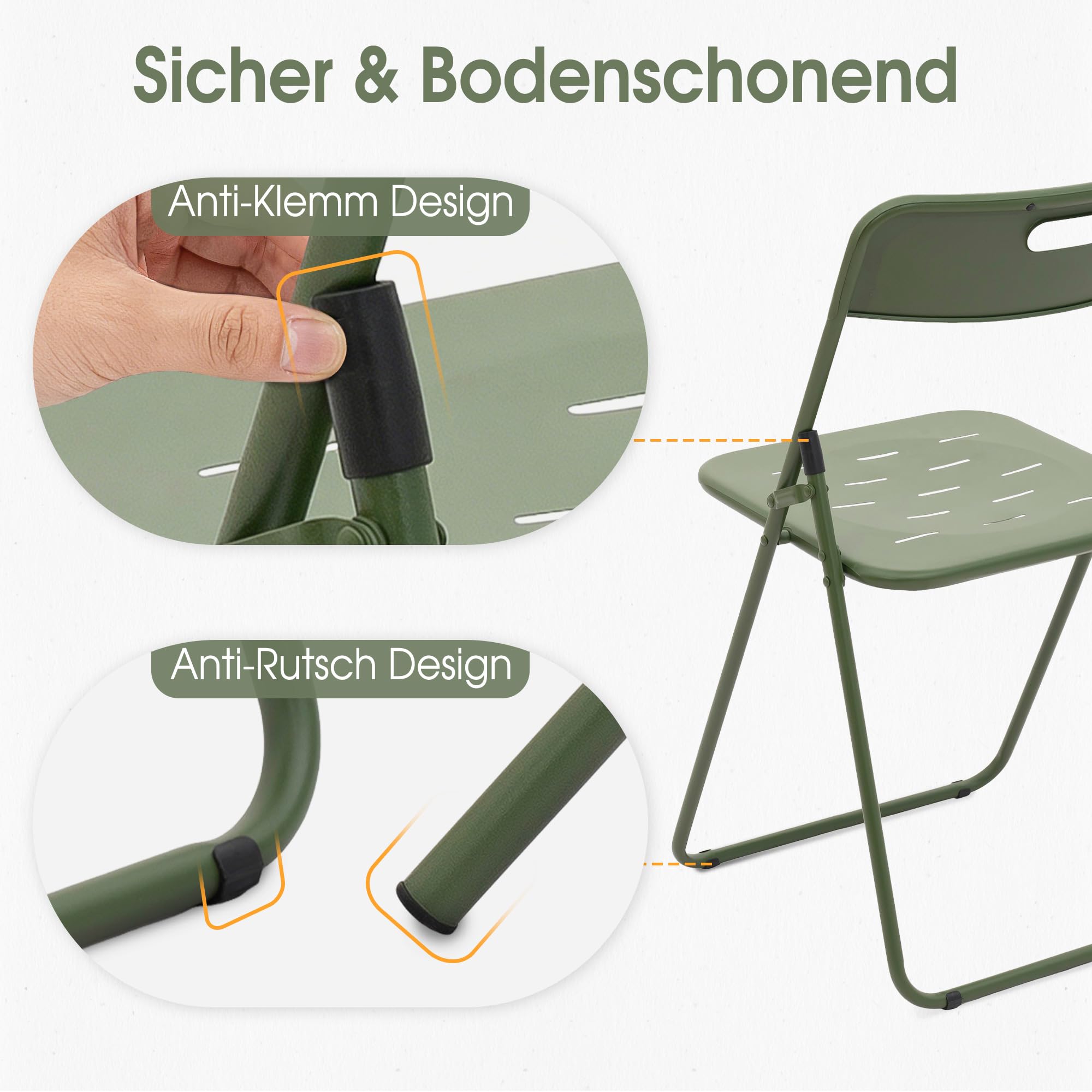 Balkonmöbel, Bistroset 2 Stühle 1 Tisch Outdoor