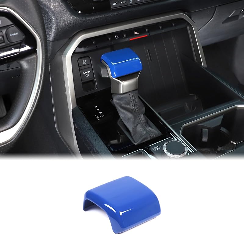 Capa de acabamento para manopla de câmbio Toyota Tundra, Sequoia e Tacoma Blue(A) Aunginsy