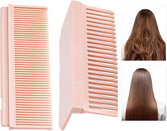 Flat Iron Comb Attachment Clip Efficient Straightening Hair Styling Tool