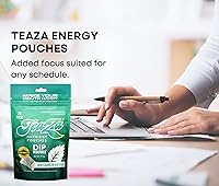 Vista 58 de Bolsas de energía TeaZa, salsa sin tabaco ni nicotina - Alternativa de tabaco y salsa energética masticable, inmersión saludable con sabor premium