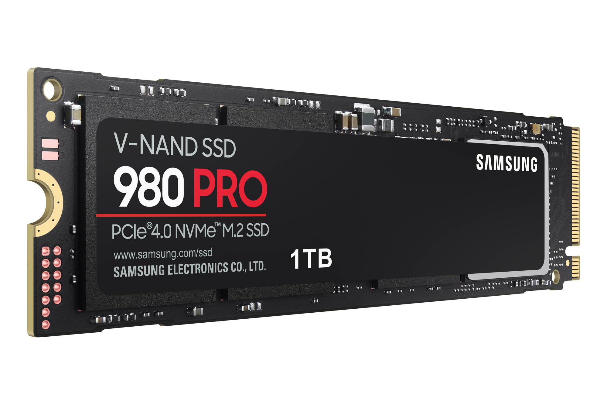 Samsung 980 PRO MZ-V8P1T0BW | Disque SSD Interne NVMe M.2, PCIe 4.0, 1 To, Contrôle thermique intelligent - Compatible PS5