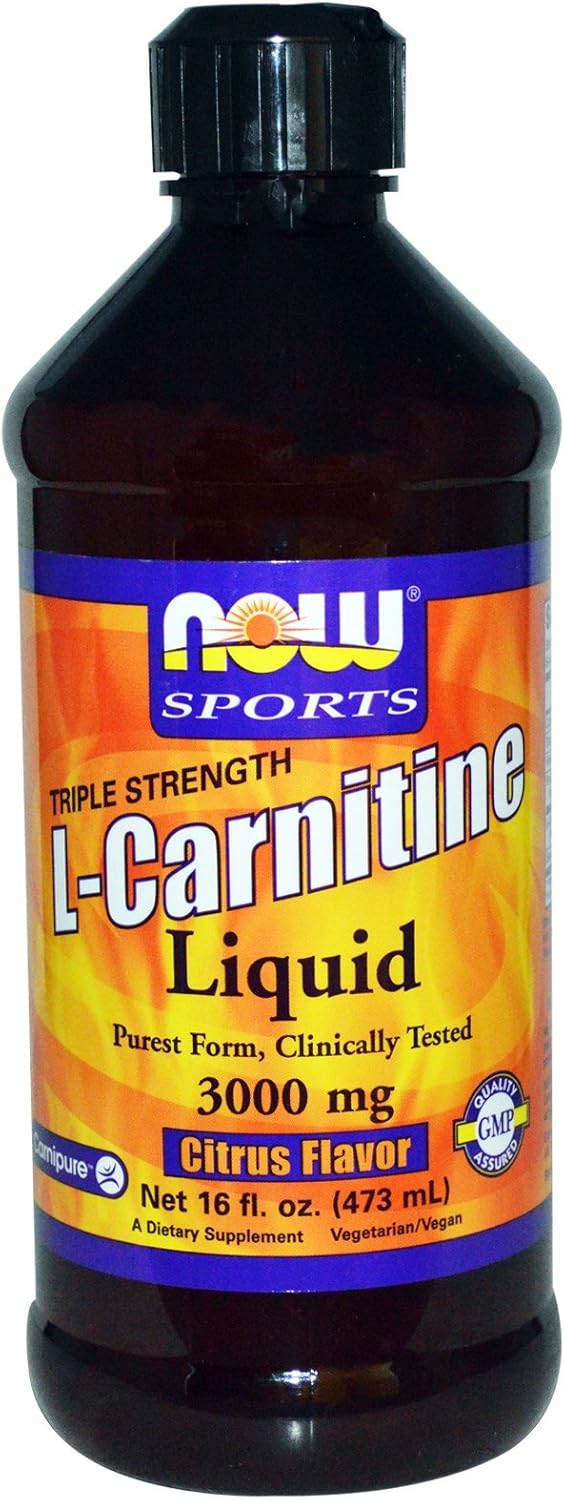Amazon [海外直送品] ナウフーズ Sports Triple Strength LCarnitine Liquid Citrus