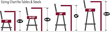 XL 802 Misha 36 Swivel Extra Tall Bar Stool with Pewter Finish and Rein Coffee Seat