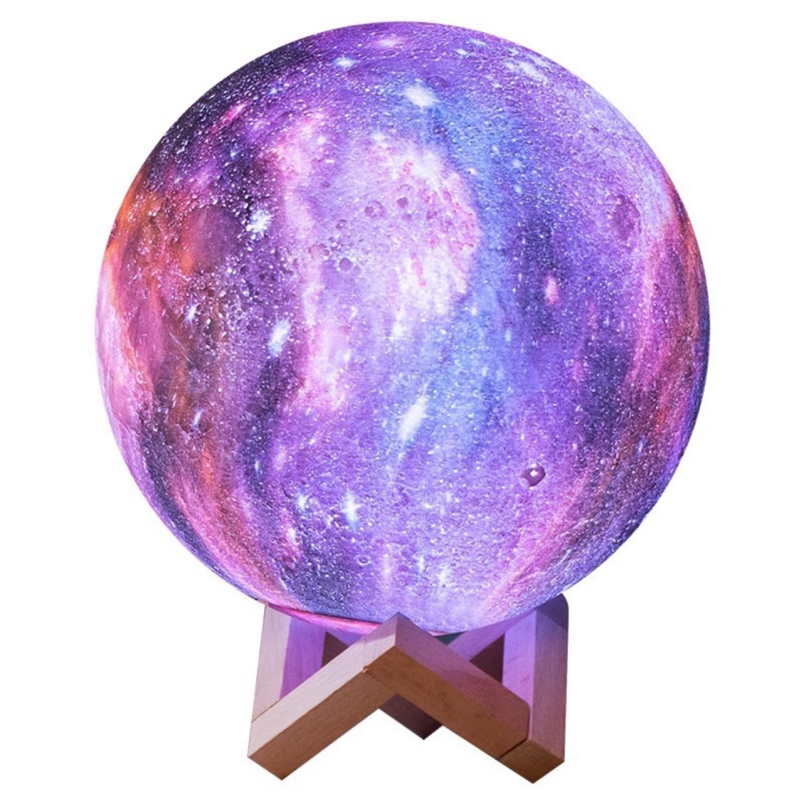 Lámpara de noche de cielo estrellado 3D con control remoto, recargable por USB y enchufable, luz de noche para niños y adultos, decoración de habitación de bebé, ayuda para dormir para bebés, idea de