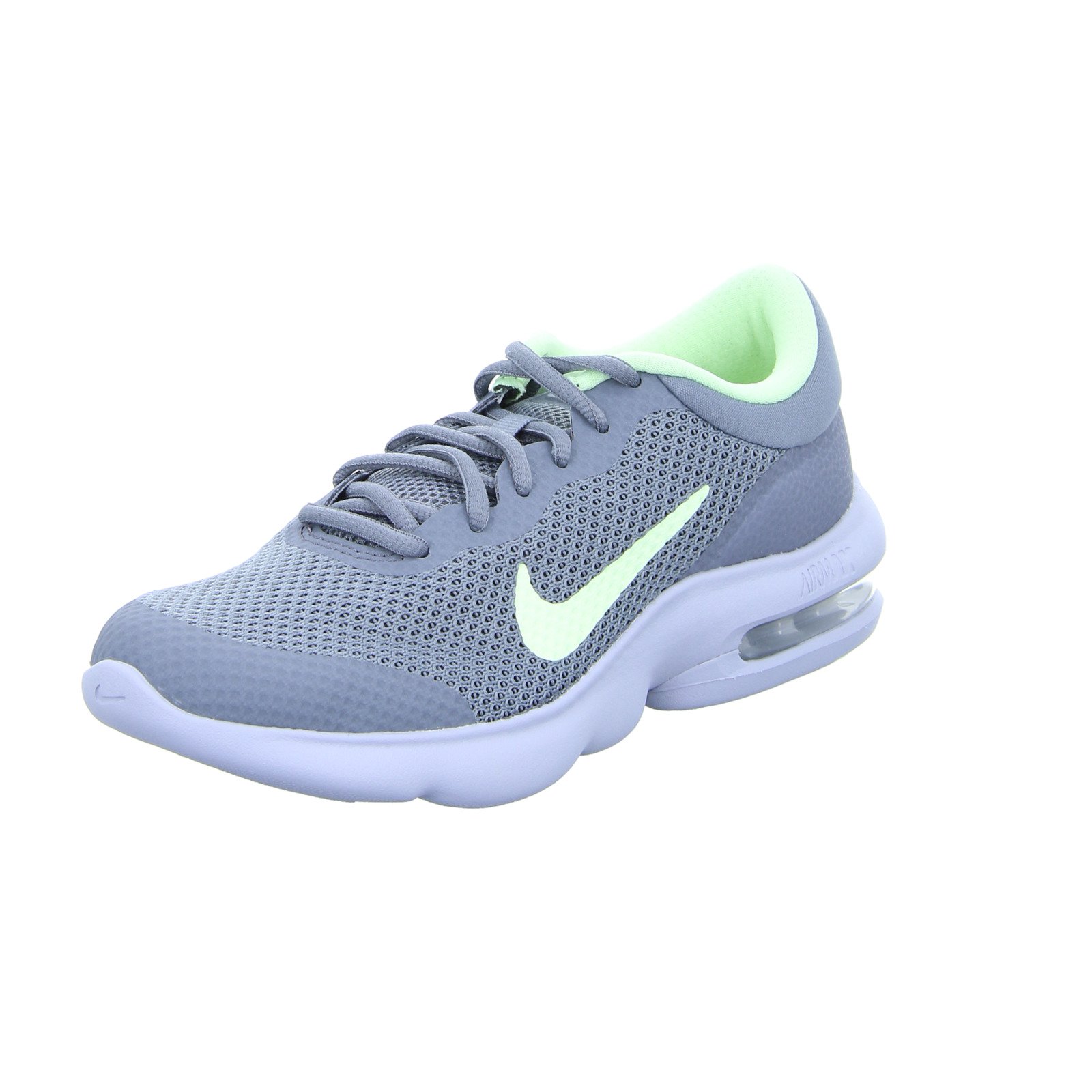 Nike Women's Air Max Advantage Running Shoe Cool Grey/Barely Volt/Wolf Grey  Size M US