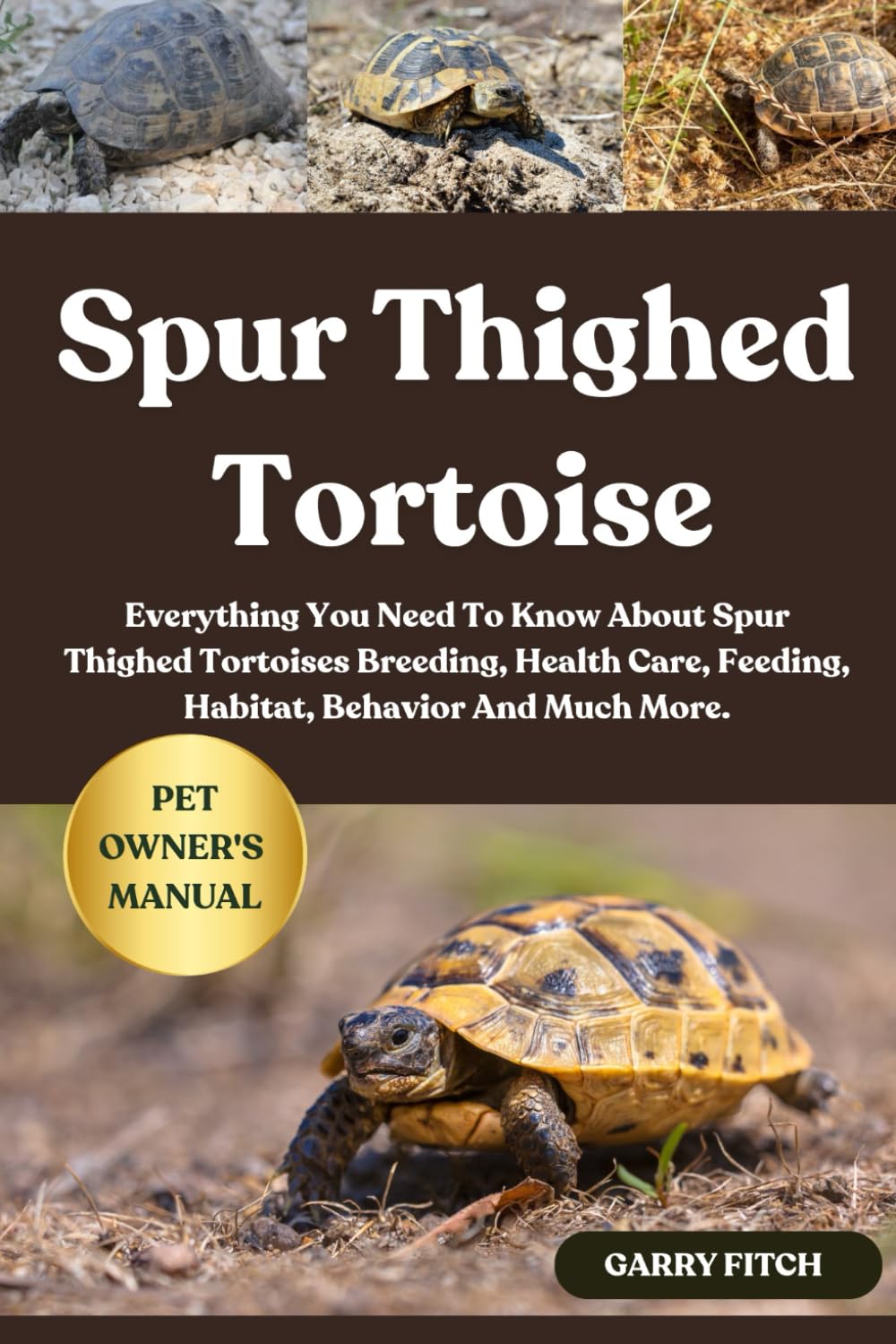SPUR THIGHED TORTOISE: Everything You Need To Know About Spur Thighed Tortoises Breeding, Health Care, Feeding, Habitat, Behavior And Much More.