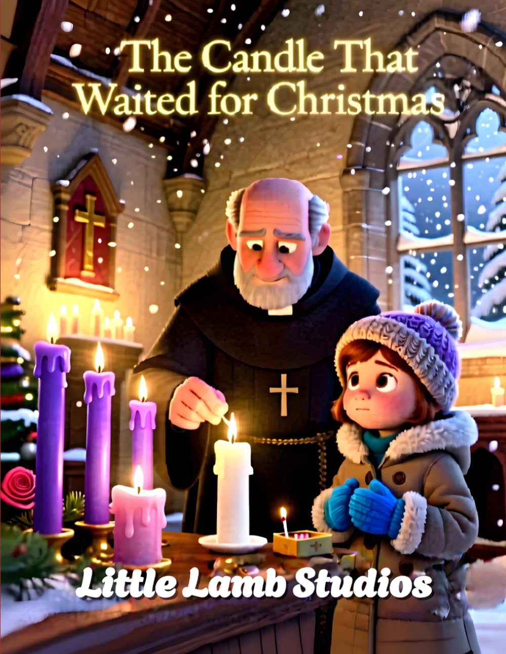 The Candle That Waited for Christmas: A Heartwarming Story of Light, Hope, and Faith (Little Lamb Holiday Blessings Series)