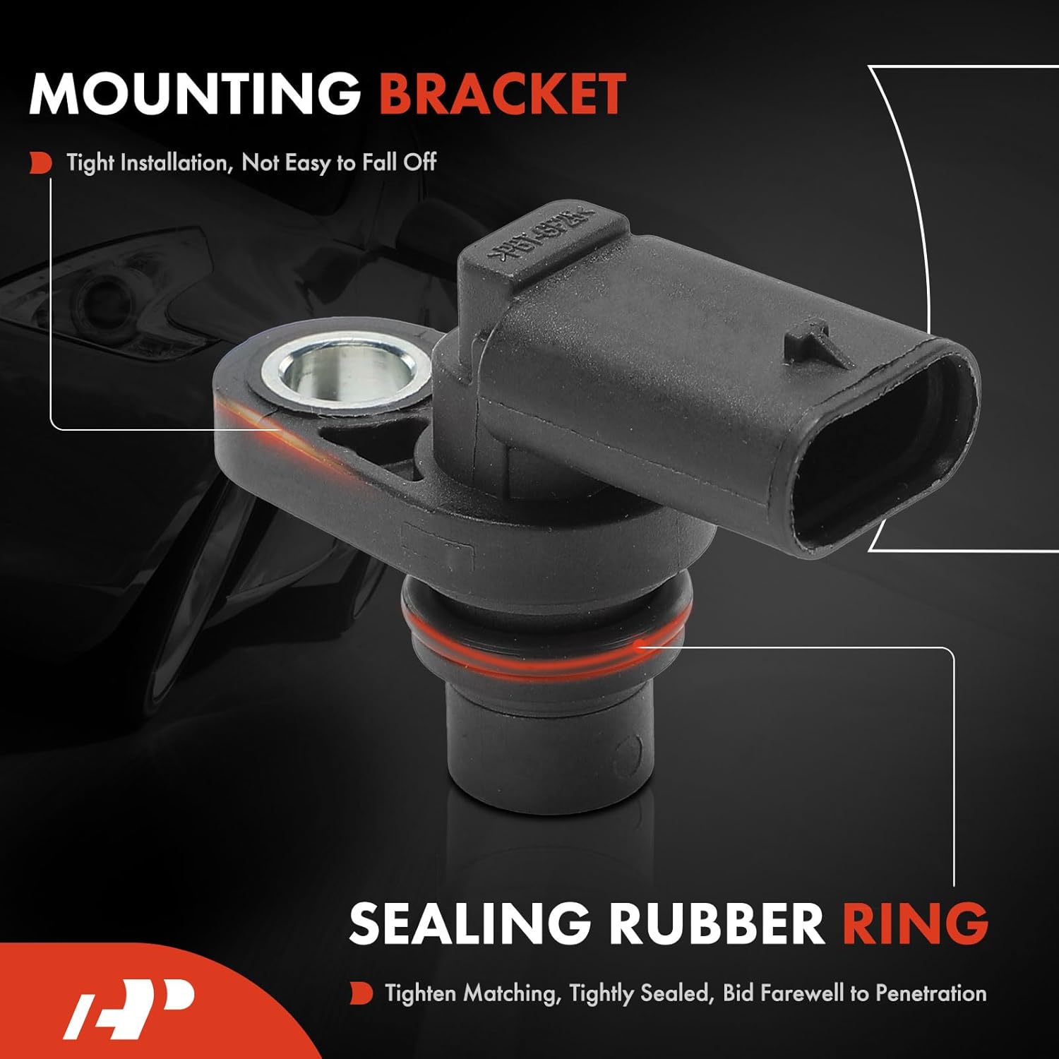 A-Premium 2-PC Engine Camshaft Crankshaft Position Sensors Compatible with Mercedes-Benz C300 2016-2020 2.0L, CLA250 2014-2020, CLA45 AMG 2014-2019, Replace# 2709050400, 2709050043