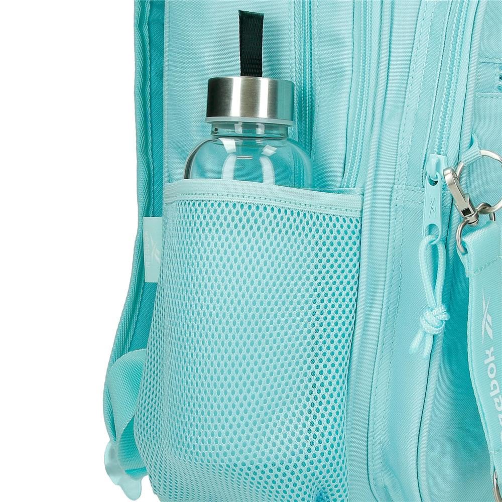 Reebok ANN Mochila Compact 2 Ruedas Azul 32x43x21 cms Poliéster 28,9L