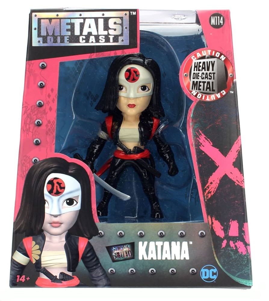 メタルズ ダイキャスト フィギュア スーサイド･スクワッド カタナ Amazon.co.jp: メタルズ ダイキャスト フィギュア スーサイド