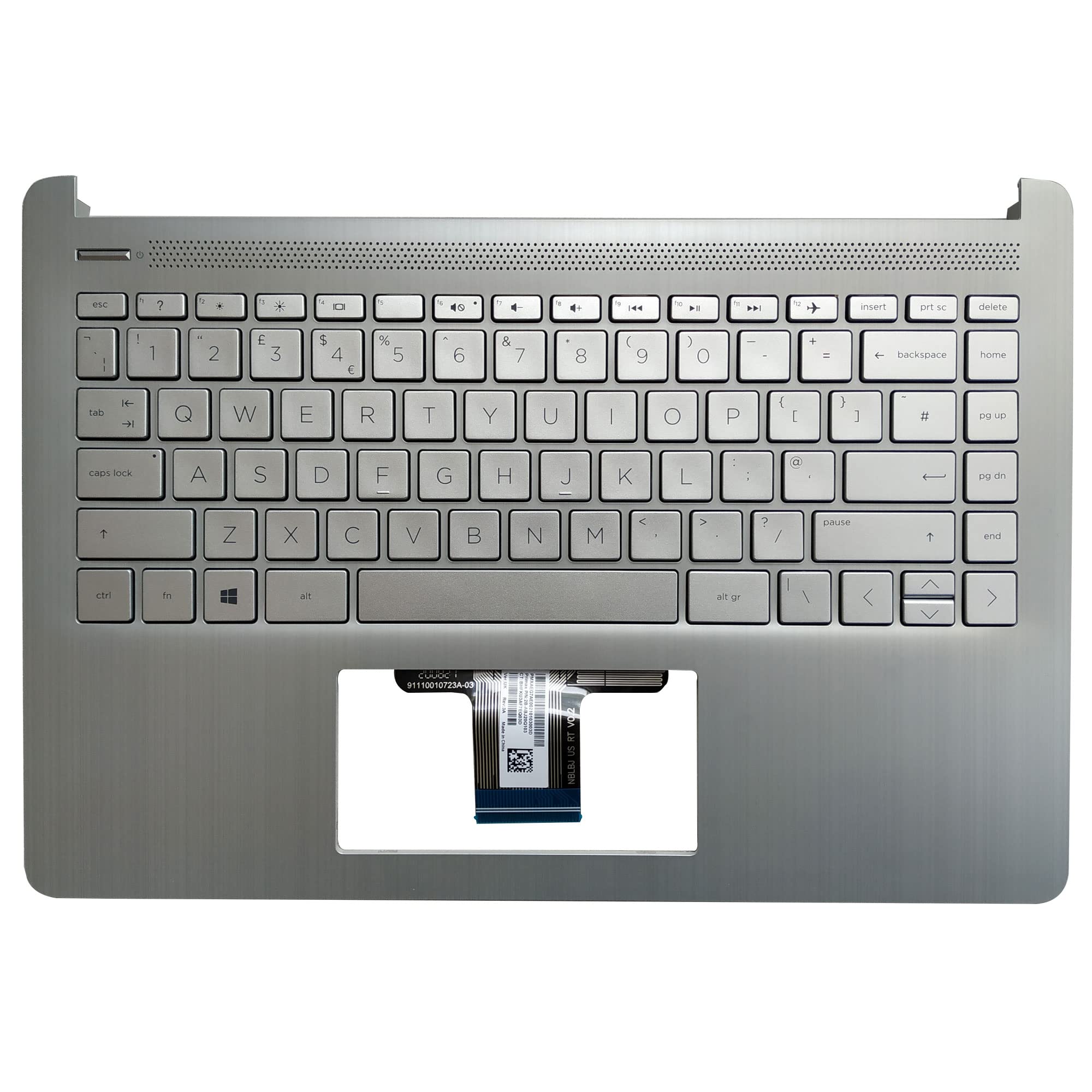 Amazon.com: Laptop Replacement Keyboard Compatible for HP 14-DQ