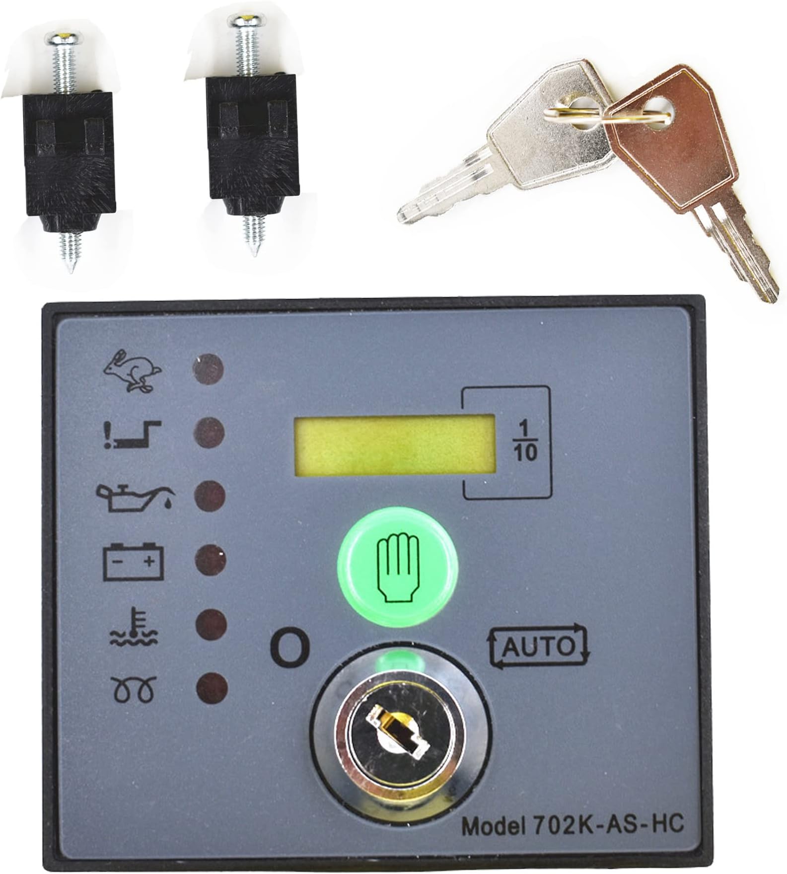 kimllier DSE702AS Voltage Regulator Auto Start Generator Controller Board Panel with Display