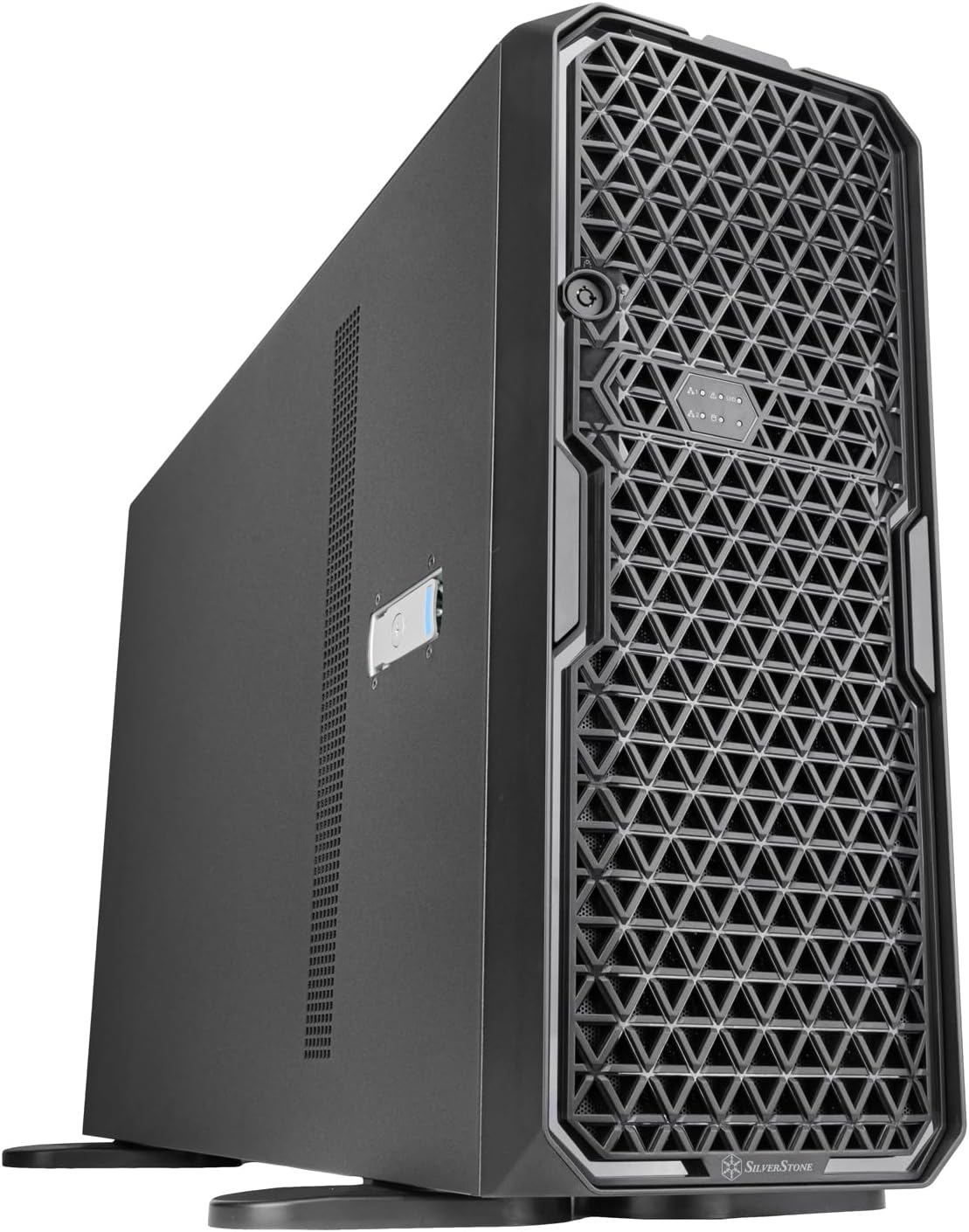 Silverstone Technology - WS380-E, High-Expandability Professional Workstation Chassis with 8 hot-swappable Trays & 360mm Radiator Support, SST-WS380-E