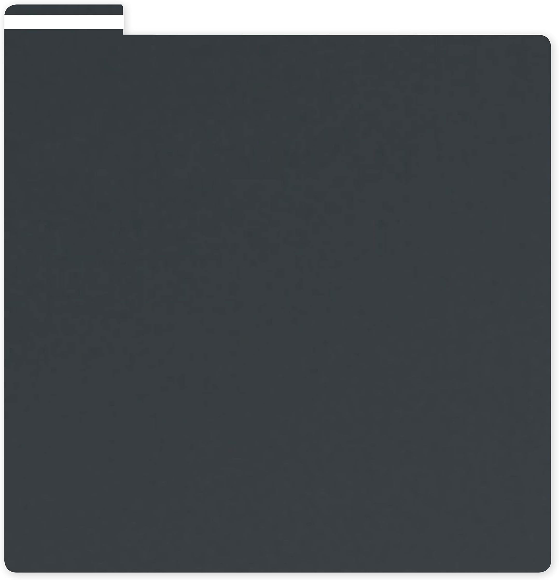 Glorious Vinyl Divider Black - Order in the Record Collection, Tab for Labels or Stickers, Glorious DJ