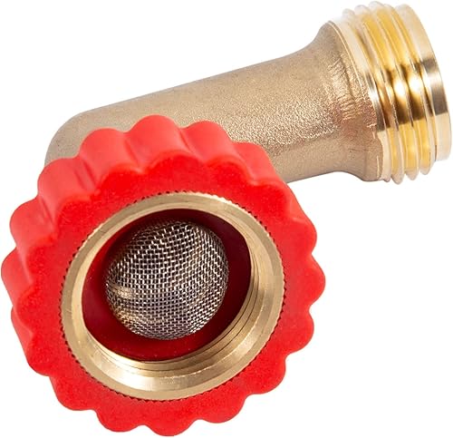 Miniatura 8 de Protector de manguera de latón sin plomo de 90 grados, adaptador de conexión giratoria rápida de 90, conector de rosca de tamaño de rosca de 34