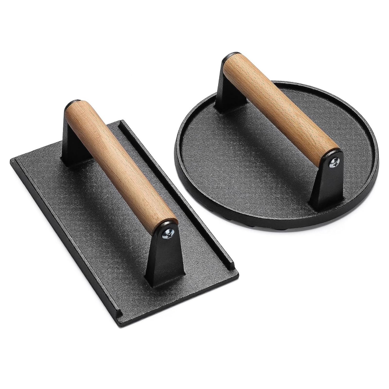 Kalttoy Press Grilling Press Sandwich Hamburger Iron Meats Maker Grilling Accessary for Indoor and Outdoor Outdoor Steak