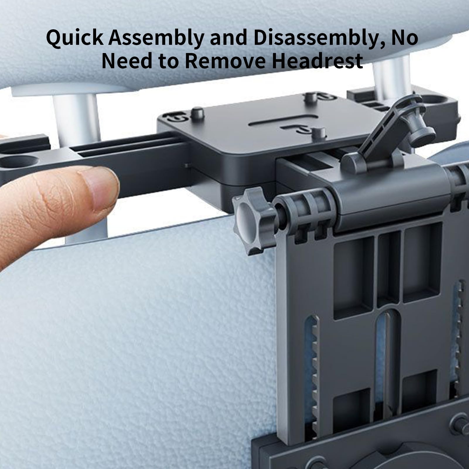 Mesa Asiento Trasero Coche - ABS Ajustable Plegable | Escritorio Auto Asiento Trasero Bandeja Comida & Trabajo Móvil Para Sedanes, Pickups, Caravanas, Remolques, Viajes, Camping & Familia