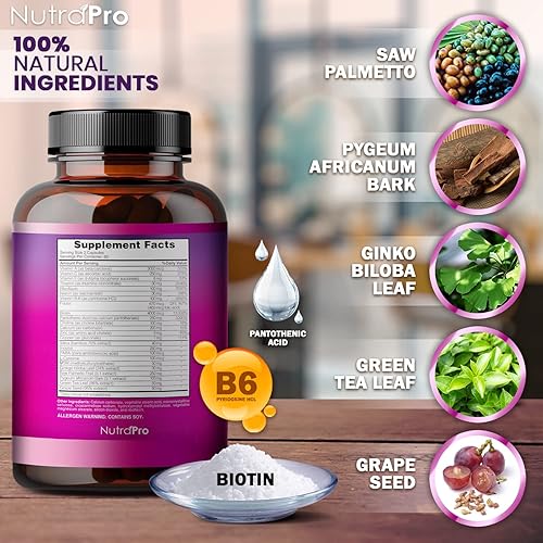 Miniatura 5 de NutraPro Vitaminas para el crecimiento del cabello para mujeres, vitaminas para el cabello para la pérdida de cabello para mujeres. Suplemento para