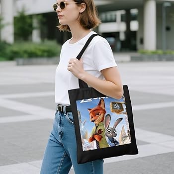 ズートピア トートバッグ　ニックワイルド Amazon.co.jp: トートバッグ ズートピア ニック・ワイルド