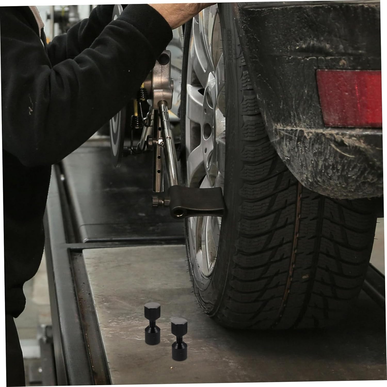 Cabilock Two Hole Flange Alignment Pins for Car Modification Aluminum Alloy Fit Flange Pin Repair