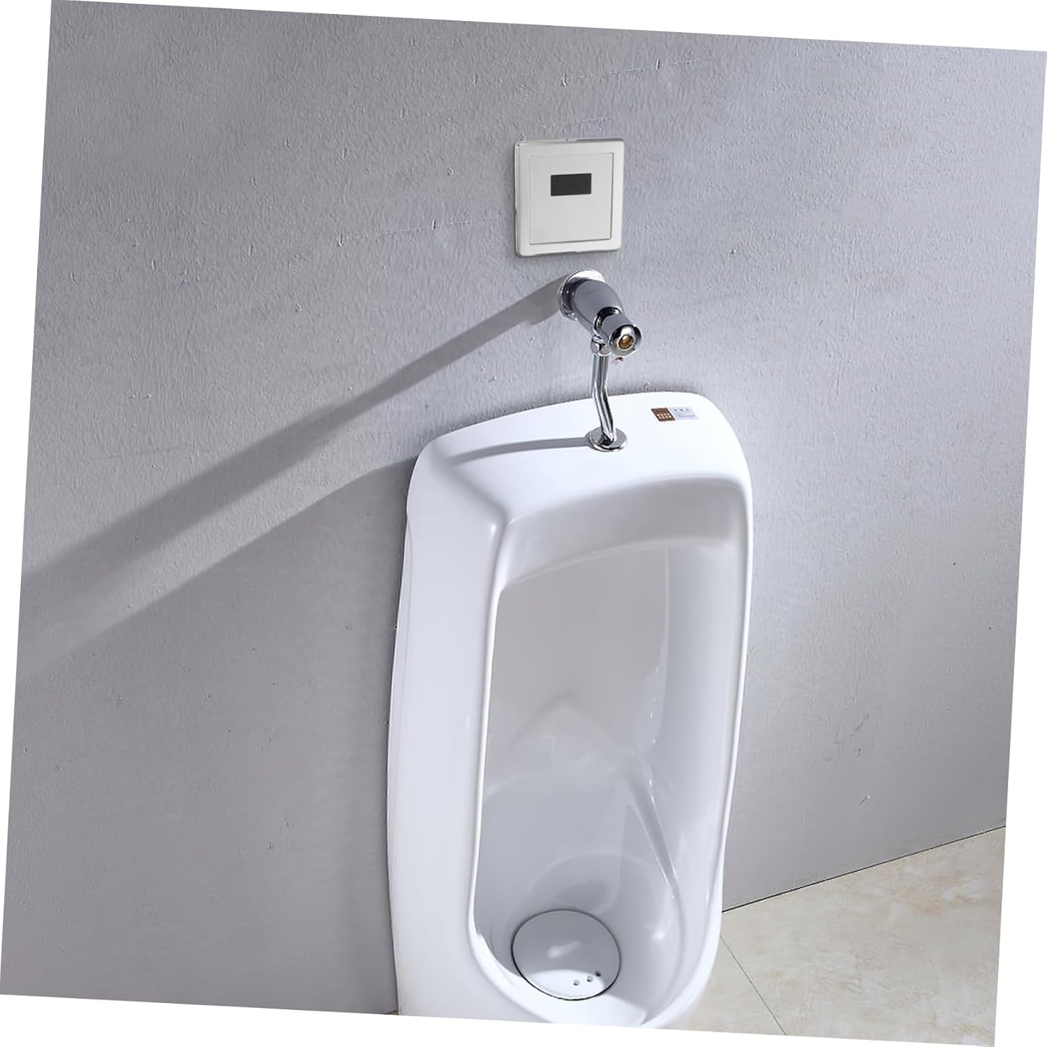 Veemoon 1set Automatic Sensor Urinal Flush Valve Smart Touchless Toilet Device for Efficient Water Management Bathrooms Solenoid Valve for Water Conservation and Easy Installation