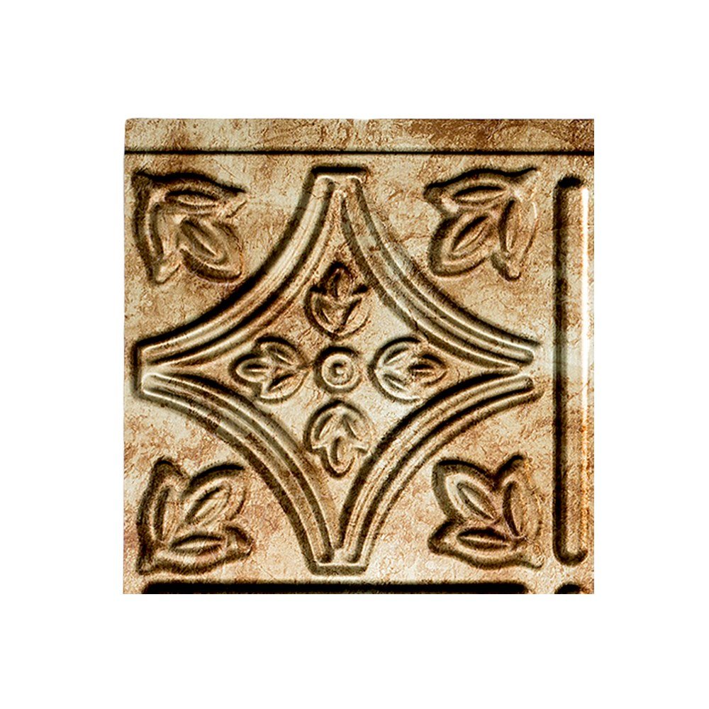 Fasade Easy Installation Traditional 1 Bermuda Bronze Backsplash Panel for Kitchen and Bathrooms (6" x 6" Sample)