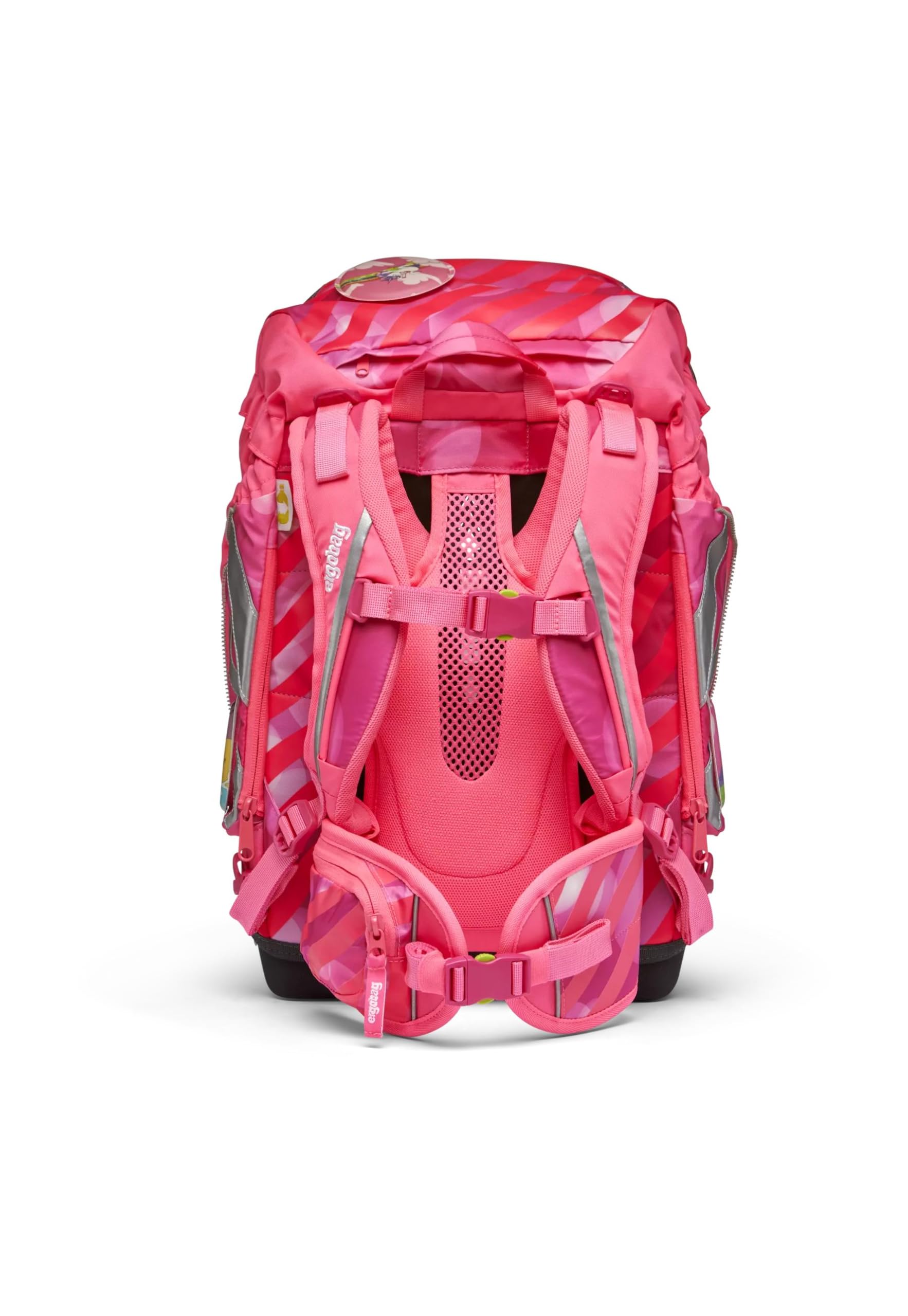 ergobag Schulranzen-Set Pack Set KuntBärbuntes Einhorn - Pink | 6-teiliges Set mit flexiblem ergonomischem Schulrucksack aus der Vorgänger-Kollektion für die 1. Klasse Grundschule