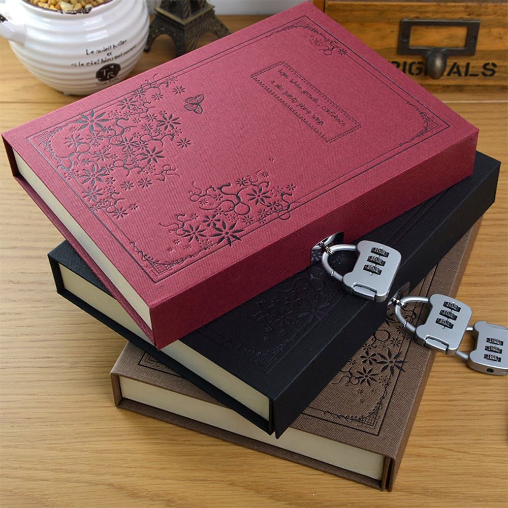 ジン君ノート Amazon.co.jp: Zhi Jin 1冊 日記帳 鍵付き ノート a5 ボックス