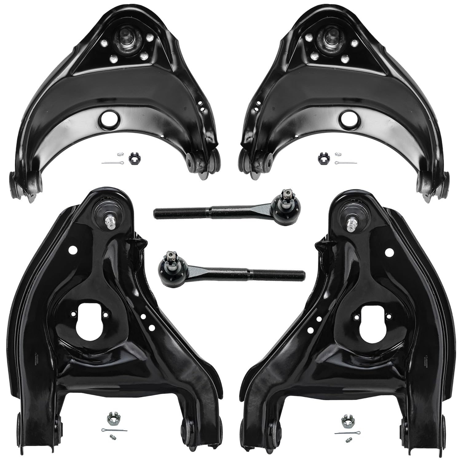 Detroit Axle - 2WD Front End Control Arms Kit for Chevy GMC C1500 Suburban